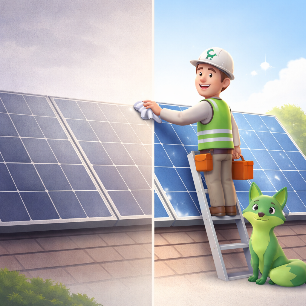 Vixen Care Plan — ongoing solar maintenance from GreenFox Energy